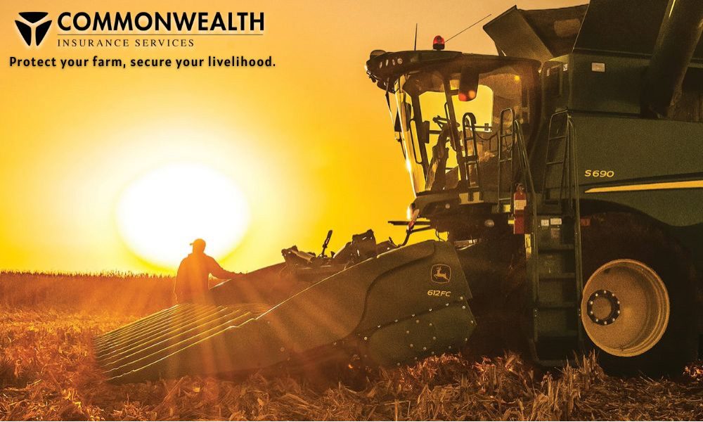 Blog - Farmer Sitting Outside Next to his Large Plow Truck at Sunrise on a Nice Day
